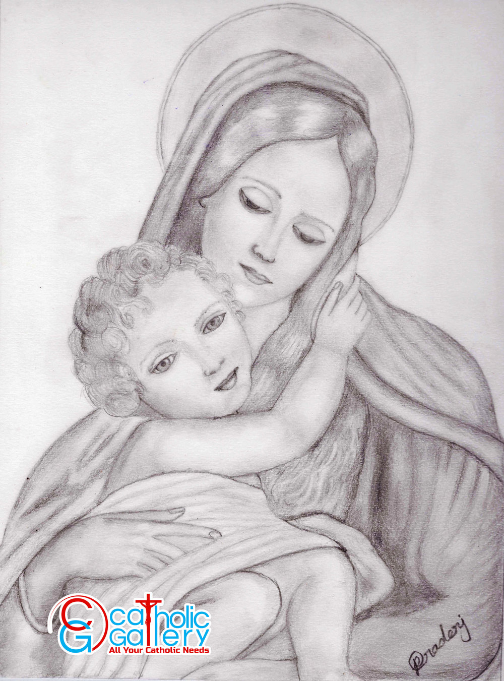Drawings by Pradeep Augustine - Page 1 - Catholic Gallery